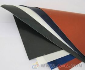 紅色防火玻璃纖維硅膠布 工業(yè)防護(hù)領(lǐng)域的高性能材料